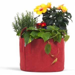 Pflanztasche rot