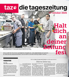Letzte gedruckte Werktagsausgabe
