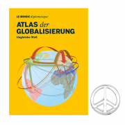 Atlas der Globalisierung + Ausstechform Peace
